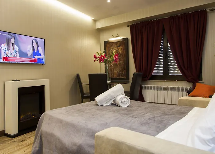 Apartmán Puerta Zamora, Centro, Wifi Con Salon Y 2 Dormitorios, Parking